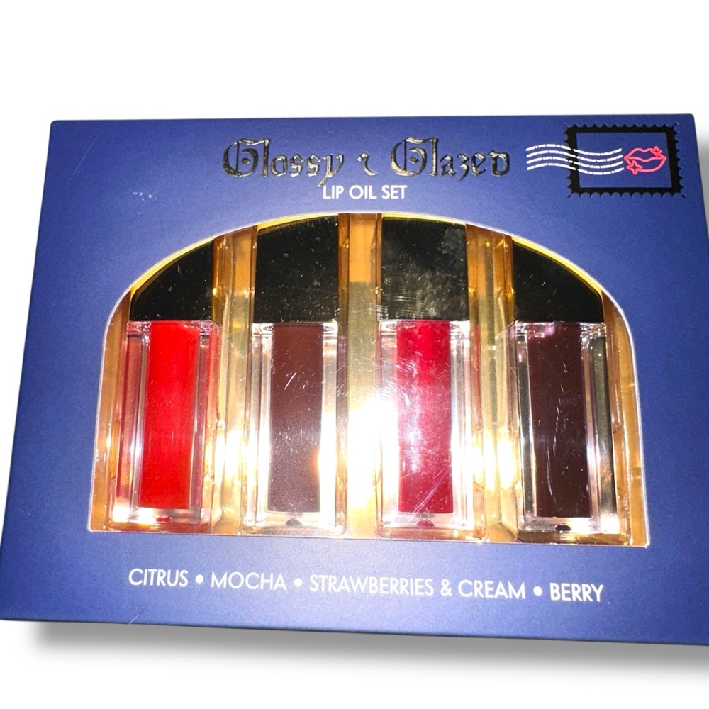 Created for Macy's 4-Pc. Glossy and Glazed Lip Oil Makeup Set